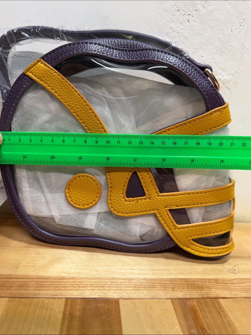 New stadium clear  crossbody bag - Picture 5 of 7